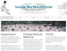 Tablet Screenshot of naturalwayhealthcenter.org